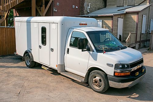 BROOK JONES/FREE PRESS
The Salvation Army has donated a decommissioned ambulance to Sunshine House. The vehicle was pictured outside Sunshine House in Winnipeg, Man., Friday, Aug. 1, 2025.