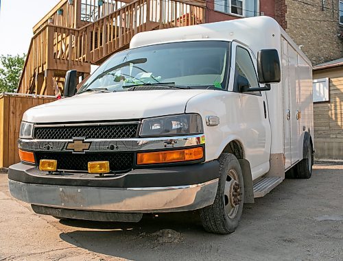 BROOK JONES/FREE PRESS
The Salvation Army has donated a decommissioned ambulance to Sunshine House. The vehicle was pictured outside Sunshine House in Winnipeg, Man., Friday, Aug. 1, 2025.