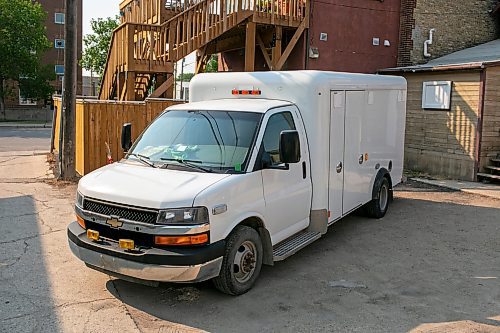 BROOK JONES/FREE PRESS
The Salvation Army has donated a decommissioned ambulance to Sunshine House. The vehicle was pictured outside Sunshine House in Winnipeg, Man., Friday, Aug. 1, 2025.