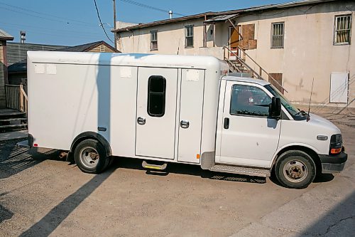 BROOK JONES/FREE PRESS
The Salvation Army has donated a decommissioned ambulance to Sunshine House. The vehicle was pictured outside Sunshine House in Winnipeg, Man., Friday, Aug. 1, 2025.