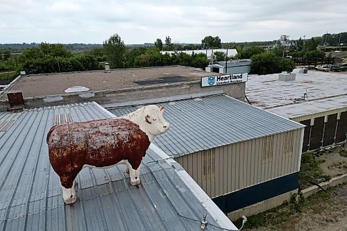 05082025
The recently closed Heartland Livestock Services Brandon auction mart on 12th Street North.
(Tim Smith/The Brandon Sun)