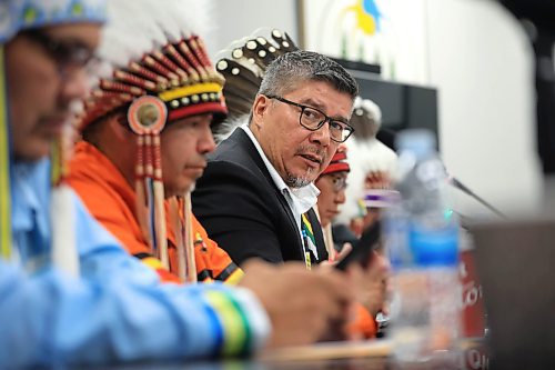 Ruth Bonneville / Free Press 

Local - wildfire - call for reform

Photo of Grand Chief Alex McDougall and other area chiefs as they unite together to present their wildfire emergency concerns at presser Friday. 

Anisininew Nations  Hold Press Conference Demanding Emergency Reform After Island Lake Wildfire Crisis at Four Arrows Regional Health Authority Friday.             
                

Featured Speakers                    
Grand Chief Alex McDougall, Anisininew Okimawin
 Chief Samuel Knott, Red Sucker Lake Anisininew Nation Chief Raymond Flett, St. Theresa Point Anisininew Nation Chief Walter Harper, Wasagamack Anisininew Nation Chief Dino Flett, Garden Hill Anisininew Nation                    

Aug 8th,  2025
