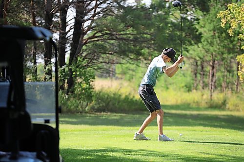 Ruth Bonneville / Free Press
Sports - Heartwarming Golf story
Charlie Bristow golfing at Bel Acres Golf Course Thursday.
Story: A young Minnesota man named Charlie Bristow has gained some fame through an Instagram account he has called Charlie’s golfing club. This kid has advanced scoliosis, and is autistic, but has made friends around the world playing the sport. He basically travels to new places to play.
A Winnipeg man named Eugene Hayduk, who is a social worker, heard about this and invited Charlie and his dad (who runs his account and is his 24/7 helper) to come up here to play. They will meet for first time tomorrow morning before hitting Bel Acres for 18 holes. Hayduk, who knew me from my past crime writing life, filled me in and suggested it might be a nice story. I agree. Says Hayduk:
“I've played the game since I was 14 years old and I'm now 64 . Charlies story inspired me as I have worked with a number of youth with autism spectrum disorder. I've also endured a number of surgeries for my stage four cancer diagnosis as has Charlie for his scoliosis. Seeing him swing the club given his challenges - inspired me- so I have been following along his journey. The fact that his dad agreed, and he agreed to tee it up with me this Thursday at my home course- has me very fired up and excited!”
Aug 14th, 2025