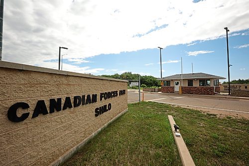 22082025
The south security gate at CFB Shilo sits empty on Friday. Beginning September 15th, both gates to the base will be staffed, with stricter security measures in place for anyone wanting to access the base. (Tim Smith/The Brandon Sun)
