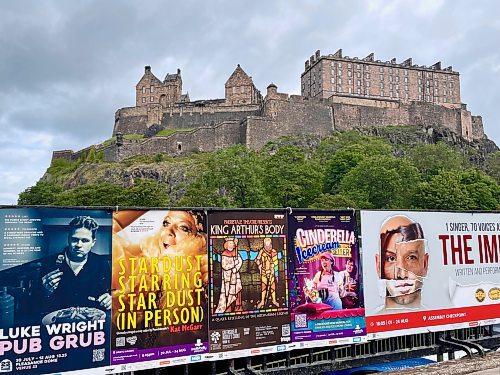EVA WASNEY / FREE PRESS
The Edinburgh Fringe Festival takes over the Scottish capital for a month every August.