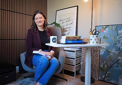 Ruth Bonneville / Free Press
BIZ - Enneagram Aware
Business portrait of Tamara Kroeker in her home office.
Tamara Kroeker runs a business called Enneagram Aware. Kroeker uses the enneagram, a typology of nine interconnected personality types, as a basis for offering professional development for businesses and one-on-one coaching for individuals. She started the business after leaving a 13-year career as a music teacher.
This is for a biz story that will run either in Saturday's paper or sometime next week.
Aug 29th, 2025