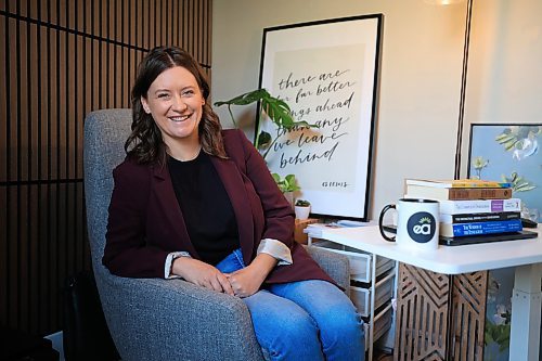 Ruth Bonneville / Free Press
BIZ - Enneagram Aware
Business portrait of Tamara Kroeker in her home office.
Tamara Kroeker runs a business called Enneagram Aware. Kroeker uses the enneagram, a typology of nine interconnected personality types, as a basis for offering professional development for businesses and one-on-one coaching for individuals. She started the business after leaving a 13-year career as a music teacher.
This is for a biz story that will run either in Saturday's paper or sometime next week.
Aug 29th, 2025