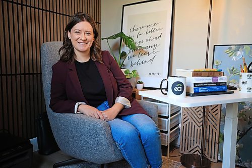Ruth Bonneville / Free Press
BIZ - Enneagram Aware
Business portrait of Tamara Kroeker in her home office.
Tamara Kroeker runs a business called Enneagram Aware. Kroeker uses the enneagram, a typology of nine interconnected personality types, as a basis for offering professional development for businesses and one-on-one coaching for individuals. She started the business after leaving a 13-year career as a music teacher.
This is for a biz story that will run either in Saturday's paper or sometime next week.
Aug 29th, 2025