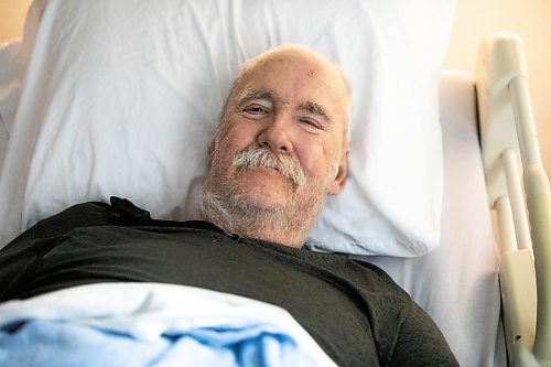 MIKAELA MACKENZIE / FREE PRESS
Randy Jestin, Misericordia Place personal care resident who gave advice for the new advice hotline, in his room on Wednesday, Sept. 3, 2025.
For Jen story.
Free Press 2025