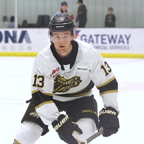 Brandon Wheat Kings forward Luke Mistelbacher was acquired in a blockbuster deal on Western Hockey League draft with the Swift Current Broncos after an incredible 2024-25 season for the Steinbach sniper. (Perry Bergson/The Brandon Sun)
Sept. 4, 2025