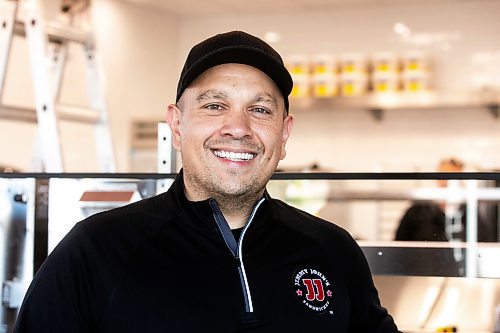 MIKAELA MACKENZIE / FREE PRESS

Mark Beyer of Jimmy John's at his Pembina location in Winnipeg on Wednesday, Sept. 10, 2025. Jimmy John's is opening its first Manitoba location on Sept 19.

For Gabby story.
Free Press 2025