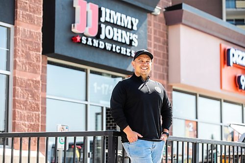 MIKAELA MACKENZIE / FREE PRESS

Mark Beyer of Jimmy John's at his Pembina location in Winnipeg on Wednesday, Sept. 10, 2025. Jimmy John's is opening its first Manitoba location on Sept 19.

For Gabby story.
Free Press 2025