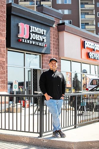 MIKAELA MACKENZIE / FREE PRESS
Mark Beyer of Jimmy John's at his Pembina location in Winnipeg on Wednesday, Sept. 10, 2025. Jimmy John's is opening its first Manitoba location on Sept 19.
For Gabby story.
Free Press 2025