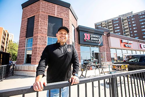 MIKAELA MACKENZIE / FREE PRESS

Mark Beyer of Jimmy John's at his Pembina location in Winnipeg on Wednesday, Sept. 10, 2025. Jimmy John's is opening its first Manitoba location on Sept 19.

For Gabby story.
Free Press 2025