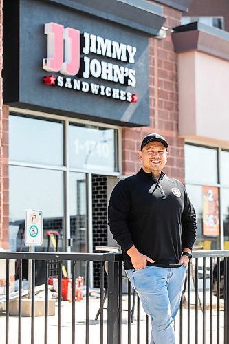 MIKAELA MACKENZIE / FREE PRESS

Mark Beyer of Jimmy John's at his Pembina location in Winnipeg on Wednesday, Sept. 10, 2025. Jimmy John's is opening its first Manitoba location on Sept 19.

For Gabby story.
Free Press 2025