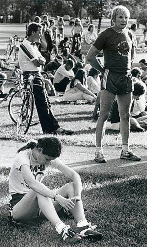 JAMES HAGGARTY / FREE PRESS

Terry Fox Run moment of silence - 1981