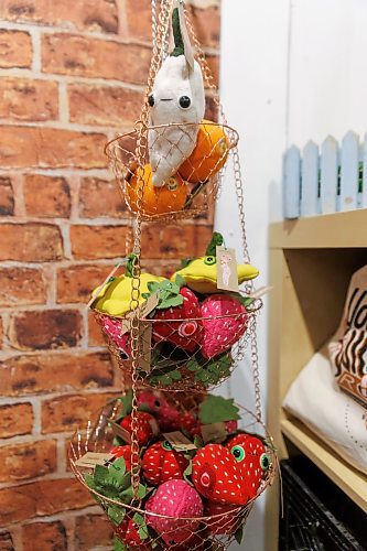 MIKE DEAL / FREE PRESS
Artist, Kami Goertz, creates soft toys and plushie characters or &#x201c;soft action figures,&#x201d; using vintage and reclaimed materials in her studio in the Exchange District.
Reporter: AV Kitching
250911 - Thursday, September 11, 2025.