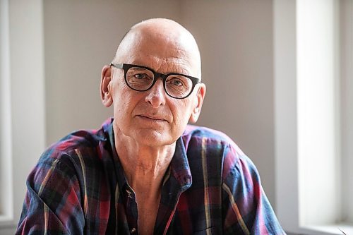 MIKAELA MACKENZIE / FREE PRESS
Author David Bergen on Wednesday, Sept. 17, 2025.
For Ben Sigurdson story.
Free Press 2025