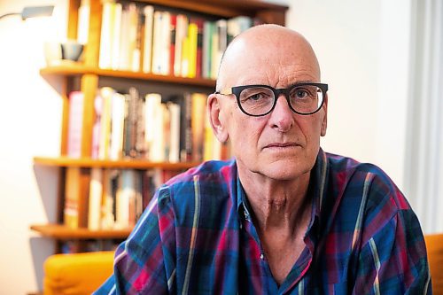 MIKAELA MACKENZIE / FREE PRESS
Author David Bergen on Wednesday, Sept. 17, 2025.
For Ben Sigurdson story.
Free Press 2025