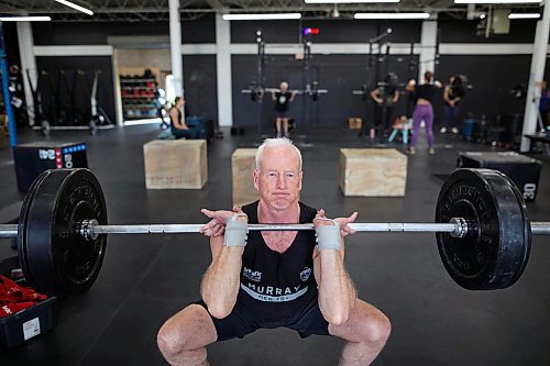 17092025
Doug Murray trains at Rocked Community Fitness in Brandon on Tuesday. Murray placed fourth in the world in his age group at the 2025 Age-Group CrossFit Games in Columbus, Ohio in August.
(Tim Smith/The Brandon Sun)