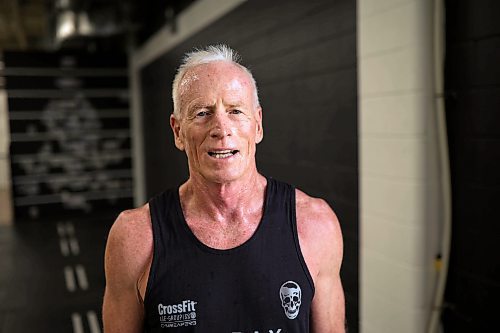 17092025
Doug Murray after training at Rocked Community Fitness in Brandon on Tuesday. Murray placed fourth in the world in his age group at the 2025 Age-Group CrossFit Games in Columbus, Ohio in August. 
  (Tim Smith/The Brandon Sun)