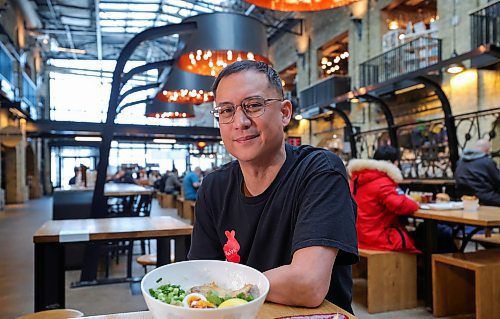 RUTH BONNEVILLE / WINNIPEG FREE PRESS

ENT - Basta Tasting Notes feature.  

Place: Basta, in The Forks food court

Photos of chef, Norm Pastorin,  working in his dream kitchen and sitting in the Forks Food court with 3 dishes.  

Note: needing to confirm names of dishes to add to cutline info.  

Subject: Basta Filipino Kitchen is a new culinary offering in the Forks food court. Speaking with chef/owner Norm Pastorin about what it means to have Filipino food represented in one of the cities major tourism and gathering spaces. 

Eva Wasney's story 

Jan 19th, 2024