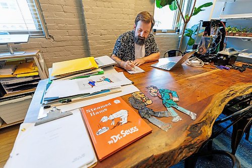 MIKE DEAL / FREE PRESS
Tyrone Deise is a Winnipeg graphic designer and hobbyist filmmaker who’s gained a large YouTube following for his highly creative renditions of a classic Simpsons episode in which Principal Skinner serves Superintendent Chalmers “steamed hams.” Some of Deise’s shorts have racked up millions of views.
Reporter: Eva Wasney
250924 - Wednesday, September 24, 2025.