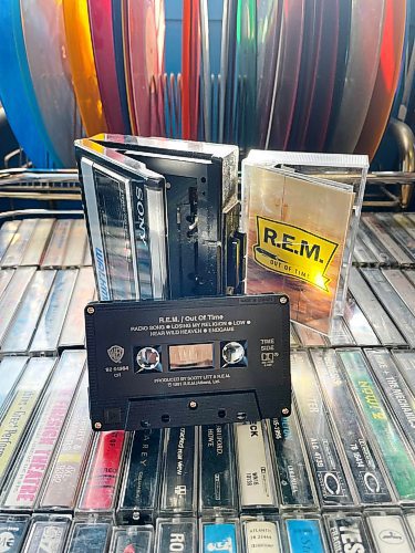 Ruth Bonneville / Free Press
Intersection - Cassettes part 2
Photo of Sony Walkman with classic REM tape owned by Cavin Borody, Winnipeg Record & Tape Co.,
This is part two of an Intersection piece on the enduring popularity of audio cassettes. The new Taylor Swift album comes out Oct 3 - it will be available on vinyl, CD and... audio cassette. I talked with a few store owners, about who's buying cassettes nowadays.
Shots of cassette displays at Winnipeg Record & Tape and Cavin at Winnipeg Record & Tape also has an old Walkman he can show off, loaded with a cassette.
Reporter: Dave Sanderson
Sept 24th, 2025