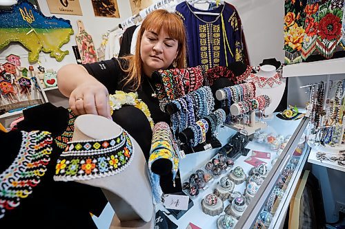 JOHN WOODS / FREE PRESS
Serhii and Yuliia Okhrimenko, who are from the Ukraine and are here because of their country&#x2019;s war with Russia, own the Kolo Shop and are photographed Monday, September 29, 2025. 

Reporter: dave