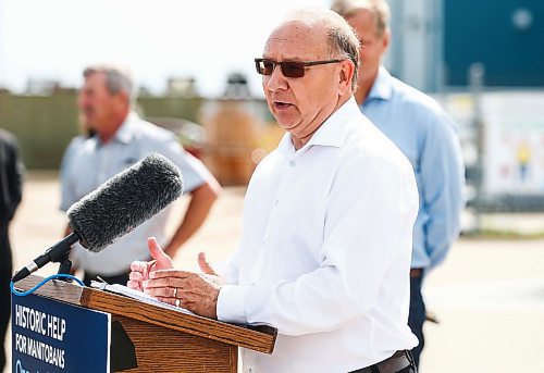 Daymon Guillas, PADCOM’s president, said the corporation hopes to send a test train load to the Port of Churchill in the spring. (Mikaela MacKenzie/Winnipeg Free Press files)