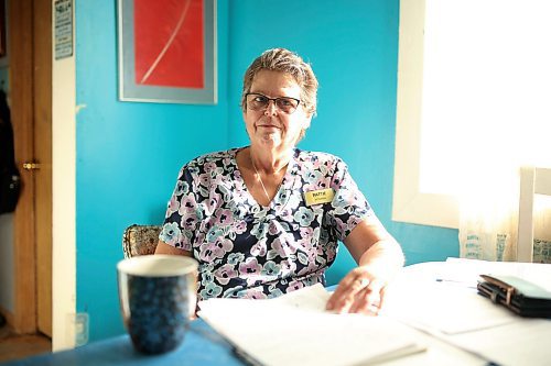02102025
Pattie Cunningham at the home she shares with her foster daughter Zoey Cunningham in Souris on Thursday.
(Tim Smith/The Brandon Sun)