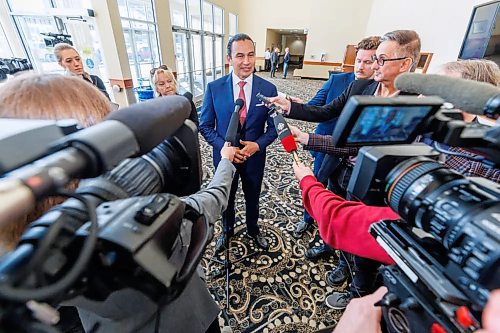 Premier Wab Kinew said Thursday his government will introduce legislation to lock up people who are high on methamphetamine longer than the current legal limit of 24 hours. (Mike Deal/Winnipeg Free Press)