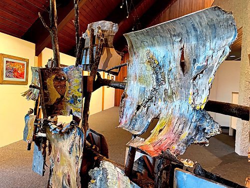 Ruth Bonneville / Free Press 
ENT - Victor Klassen
Photo of Victor Klassen’s work  at Canadian Mennonite University (MHC ) where he has an upcoming  exhibition.
Jen Zoratti
Columnist/Feature Writer, Arts & Life
Oct 09, 2025