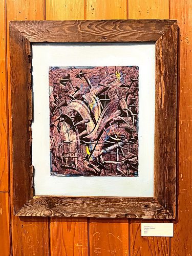 Ruth Bonneville / Free Press 
ENT - Victor Klassen
Photo of Victor Klassen’s work, titled Abstract, at Canadian Mennonite University (MHC ) where he has an upcoming  exhibition.
Jen Zoratti
Columnist/Feature Writer, Arts & Life
Oct 09, 2025