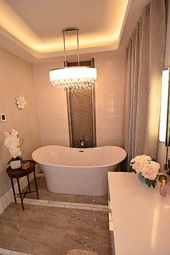 Todd Lewys / Free Press
It’s easy to imagine taking a long, relaxing bath in one of the two lavish second-floor ensuite baths.