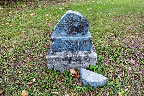 MIKE DEAL / FREE PRESS
The Icelandic Pioneer Cemetery near the corner of Highway 231 and Provincial Road 222 is the first Icelandic cemetery established in Manitoba and the oldest Icelandic public cemetery in Canada.
The cemetery has a monument commemorating victims of a smallpox epidemic in 1876-1877.
October 2025 marks the 150th anniversary of Icelandic immigration to Gimli, MB.
Reporter: Conrad Sweatman
251015 - Wednesday, October 15, 2025.