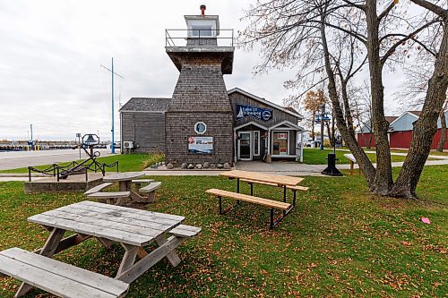 MIKE DEAL / FREE PRESS
Gimli Lighthouse 1910
According to the Manitoba Historical Society, “In 1899 a grant from the Canadian federal government enabled the construction of a harbour at Gimli on the west shore of Lake Winnipeg. A permanent pier was built in 1900 and a lighthouse was added in 1910. An ice pile-up in April 1943 pushed over and damaged the lighthouse. In 1973 the original top, which had been kept by one of the last lighthouse keepers, was re-built atop a replica of the lighthouse, in the fishing village area, as a tourist attraction.”
October 2025 marks the 150th anniversary of Icelandic immigration to Gimli, MB.
Reporter: Conrad Sweatman
251015 - Wednesday, October 15, 2025.