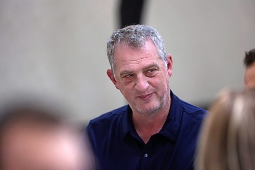 Brandon Coun. Bruce Luebke, seen here at the Brandon Chamber of Commerce luncheon on Thursday, called for bail reform earlier this year. (Matt Goerzen/The Brandon Sun)