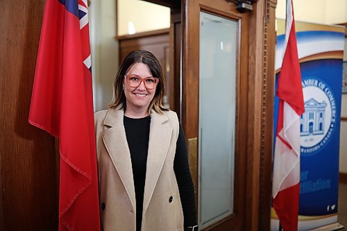 Jennifer Ludwig, president of the Brandon Chamber of Commerce, said it's the first time she has been "really excited about seeing a structured approach moving forward, and building Brandon as a community." (Tim Smith/The Brandon Sun)
