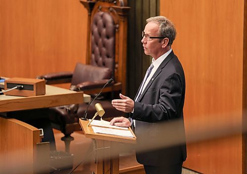 Ruth Bonneville / Free Press
Local City Supportive Housing
John Orlikow, City Councillor, River Heights speaks to members of the council his objections for the 546 Sherburn St. with regards to parking in the area and other issues Monday,
City councillors discuss concerns from city residents regarding the first phase of supportive housing initiatives at City Hall Monday. Residents in the areas brought forward their concerns for two of the proposed areas including loss of park space for children and parking issues. Th following five City-owned sites have been selected:
546 Sherburn St.
1168/1172 Plessis Rd.
626 Stella Ave.
75 Poseidon Bay
2546 McPhillips St.
See Nicole for more info.
Oct 20, 2025