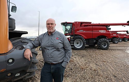 Ruth Bonneville / Free Press
49.8 Farming feature
Photo of Matthew Tkachyk, Rocky Mountain Equipment sales manager at the Elie store on Hwy one.
What: This is for a cross-Manitoba farm check-up story. We're visiting/calling a handful of farmers to talk about how they've coped with a topsy-turvy year, focusing on the impacts of drought and wildfires, tariffs and the lifting of the carbon tax under a new government.
Oct 17,, 2025
