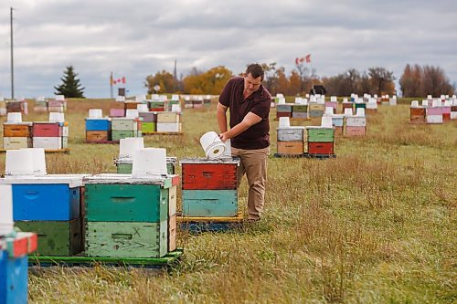 MIKE DEAL / FREE PRESS
Mike Clark is a third-generation beekeeper from Treesbank, Manitoba, who runs a long-standing apiary that his grandfather started in 1914. He is a member of the Manitoba Beekeepers' Association.
Checking in with farmers to see how they fared this season given the tariffs, drought, wildfires and government change.
Reporter: Julia-Simone Rutgers
251021 - Tuesday, October 21, 2025.