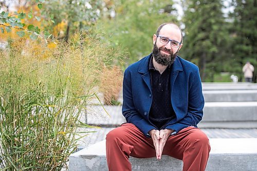 MIKAELA MACKENZIE / FREE PRESS

Rhys Williams, founder of grief camp Camp Firefly, on Friday, Oct. 17, 2025. 

For AV story.
Free Press 2025