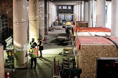 MIKAELA MACKENZIE / FREE PRESS
Construction at the Wehwehneh Bahgahkinahgohnʢuilding on Friday, Oct. 24, 2025.
For Tyler/feature story.
Free Press 2025