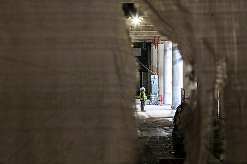 MIKAELA MACKENZIE / FREE PRESS
Construction at the Wehwehneh Bahgahkinahgohnʢuilding on Friday, Oct. 24, 2025. 
For Tyler/feature story.
Free Press 2025