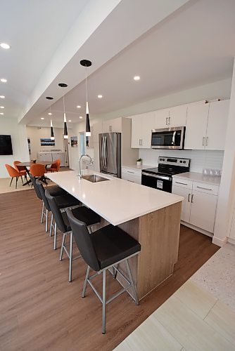 Todd Lewys / Free Press
The island kitchens in bungalow- and townhome-style condominiums in Glendale Estates&#x2019; infill project in Westwood will offer a great blend of style and utility.