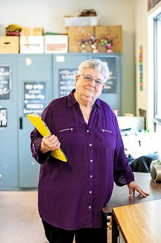 MIKAELA MACKENZIE / FREE PRESS

Margaret Banasiak, program director of the Open Door Literacy Program, on Tuesday, Oct. 28, 2025. 

For front &amp; centre story.
Free Press 2025