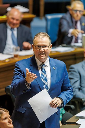 MIKE DEAL / FREE PRESS ARCHIVES
Opposition education critic MLA Wayne Ewasko said the lack of documentation regarding the reporting of special advisor Kelly Barkman to the education minister is odd and bizarre.