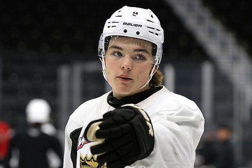 Brandon Wheat Kings forward Jaxon Jacobson, who is second in the Western Hockey League in assists with 19, said his team has taken a lot of pride in its improved defensive play. (Perry Bergson/The Brandon Sun)
Nov. 1, 2025