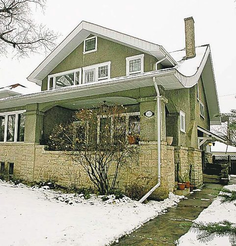 MIKE DEAL / WINNIPEG FREE PRESS 081113 1123 Grosvenor was Neil Young's childhood home. see Gord Sinclair story